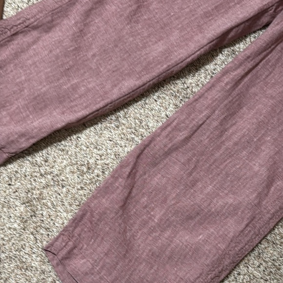 Athleta Rose Straight Leg Linen Pants - Picture 3 of 5